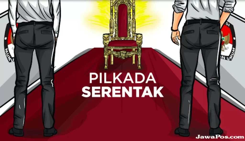 ILUSTRASI Pilkada Serentak (Kokoh Praba Wardani/Dok. JawaPos.com)